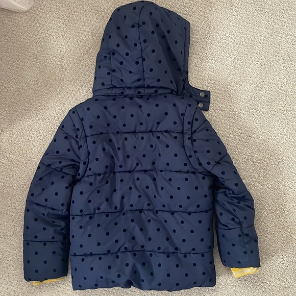 Mini Boden 2 in 1 Puffer Jacket  (size 6-7Y) - Picture 8 of 13